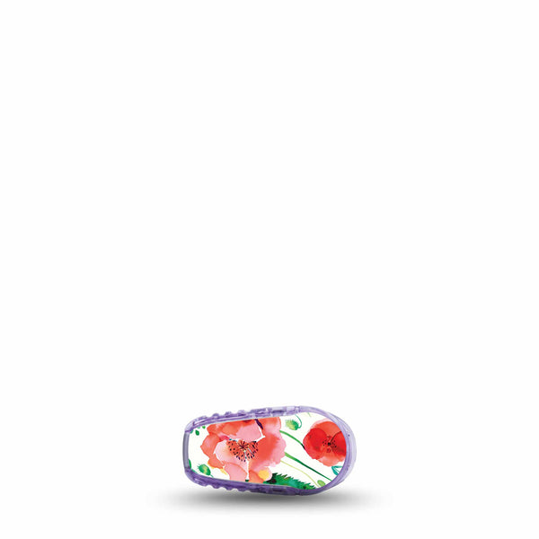 Wild Poppies Dexcom G6 Transmitter Sticker
