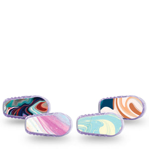 Swirly Variety Pack Dexcom G6 Transmitter Sticker