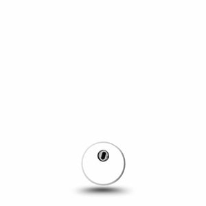White Libre 3 Transmitter Sticker, Vinyl device sticker