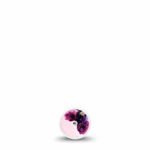 ExpressionMed Purple Bouquet Libre Transmitter Sticker