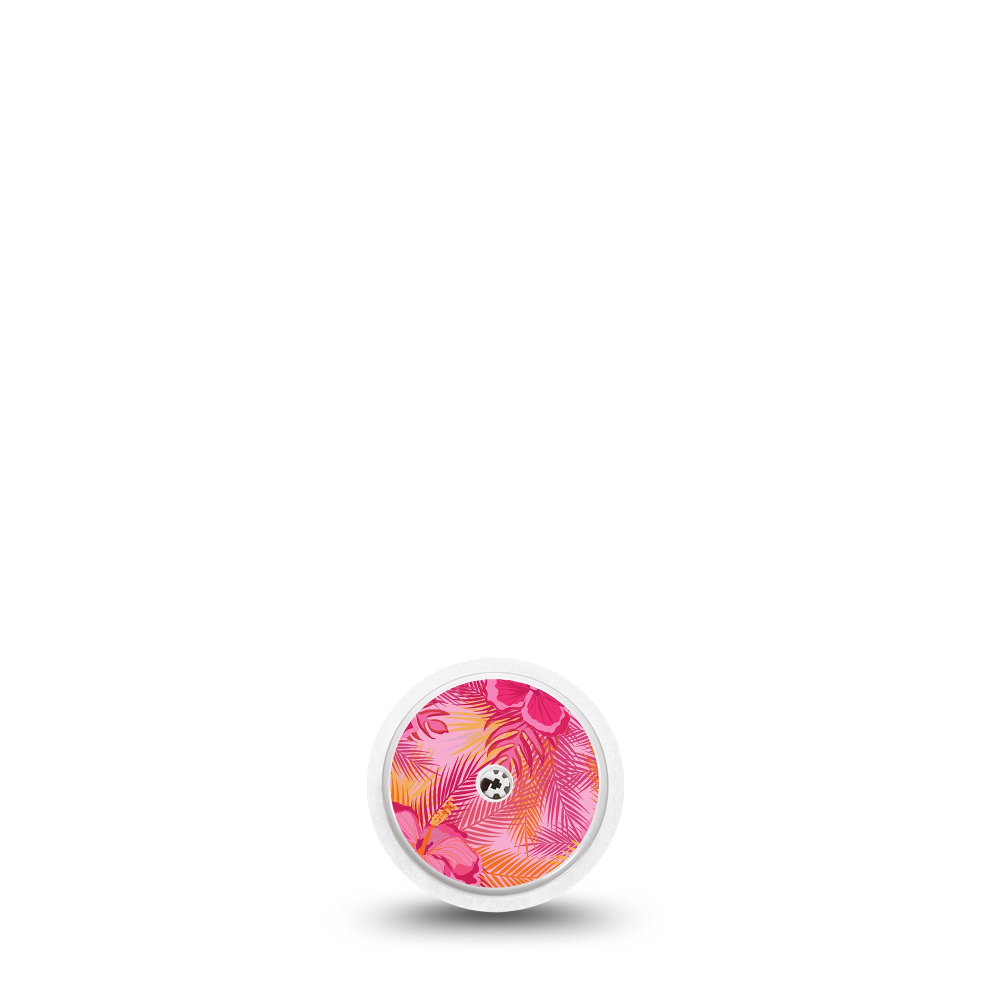Pink Hibiscus Libre Sticker, Abbott Lingo