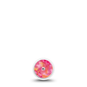 Pink Hibiscus Libre Sticker