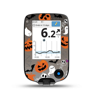 ExpressionMed Halloweeny Freestyle Libre Receiver Sticker, Abbott Lingo