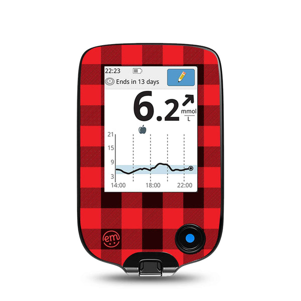 Lumberjack Libre Receiver Sticker, Abbott Lingo