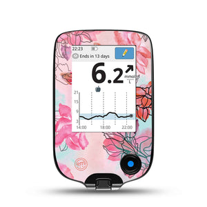 Whimsical Blossoms Libre Receiver Sticker, Abbott Lingo