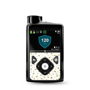 Twinkling Stars MiniMed Pump Sticker