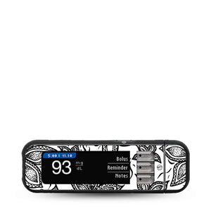 Black Tie Floral Next Link Sticker