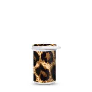 ExpressionMed Leopard Print Strips Pot Sticker