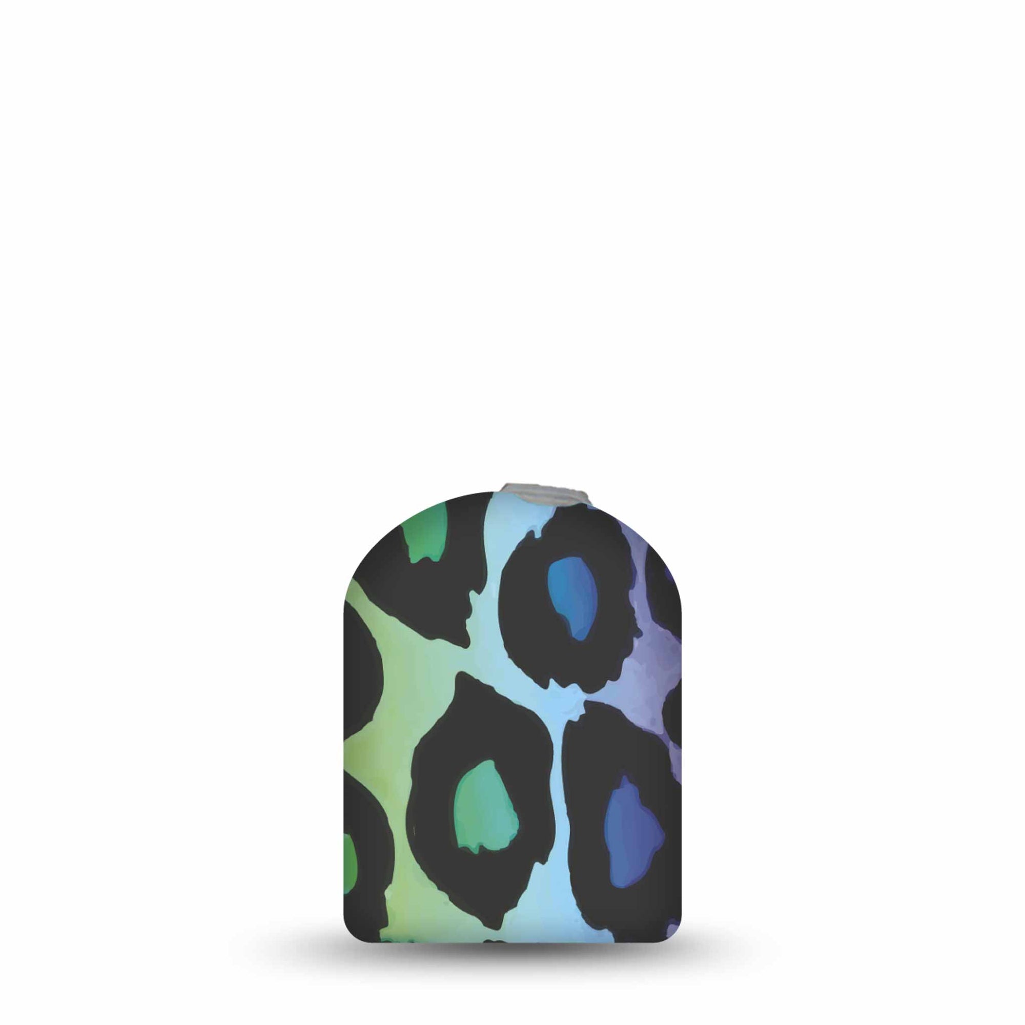 ExpressionMed Multicolored Cheetah Print Pod Transmitter Sticker