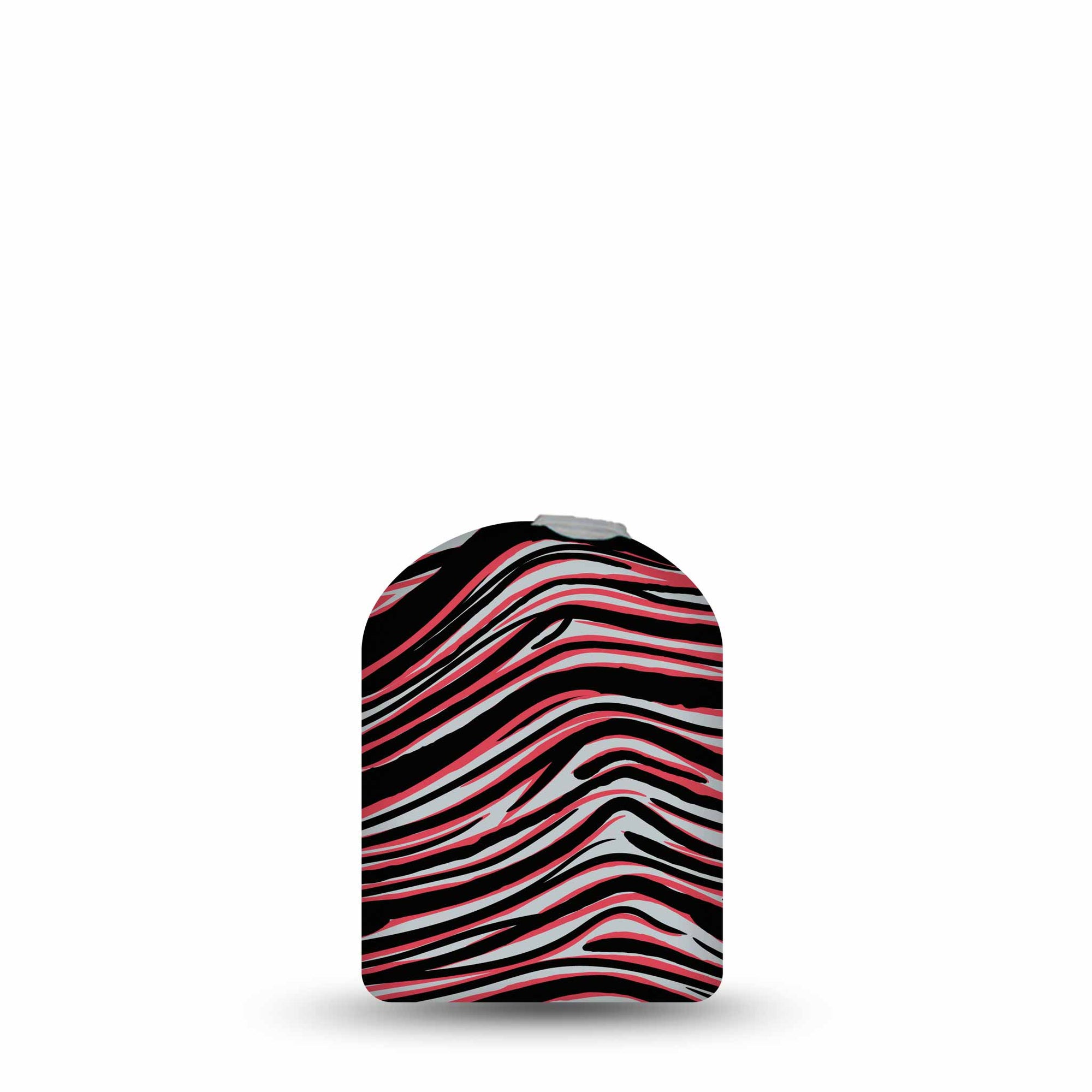 ExpressionMed Red and Black Falcons Team Spirit Omnipod Sticker
