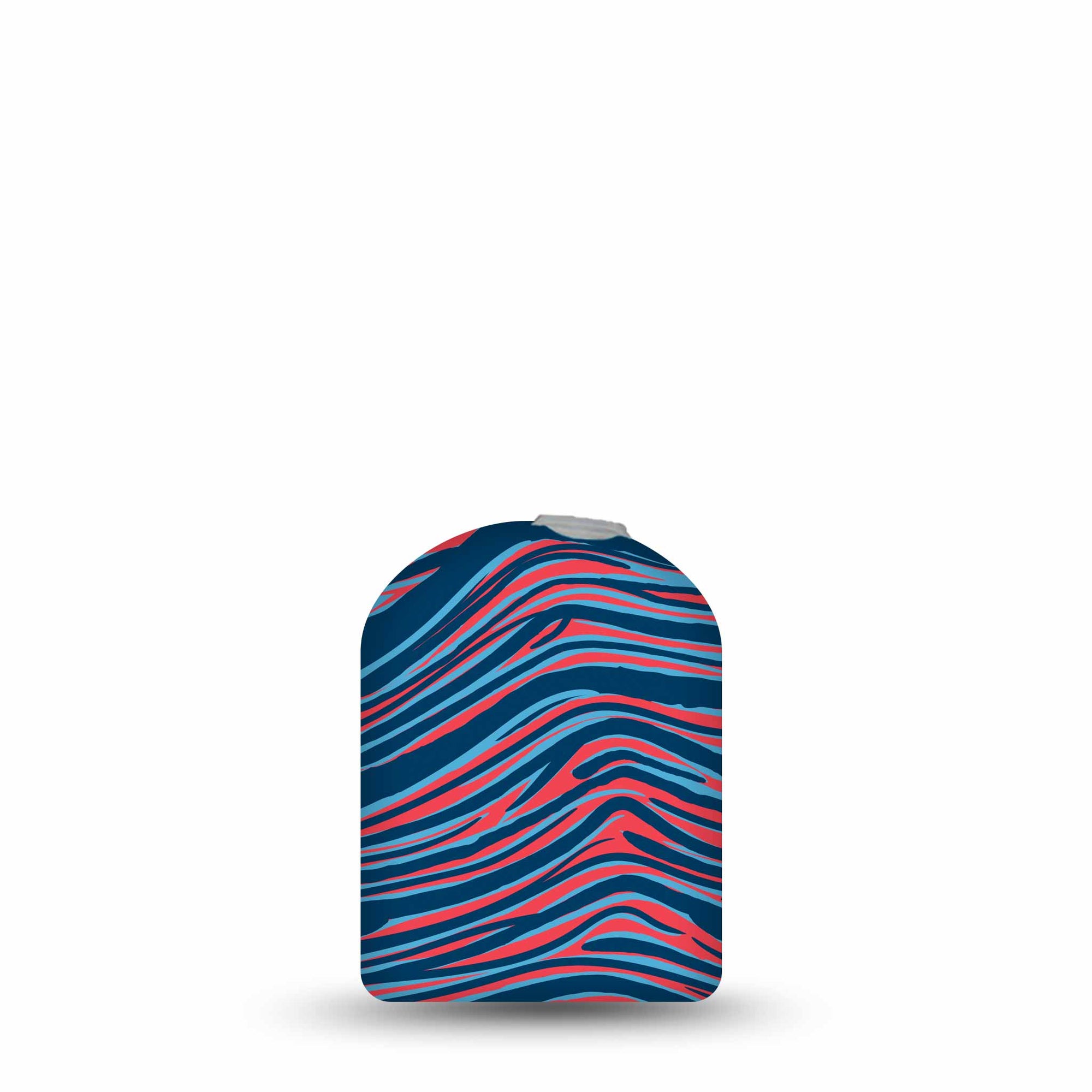ExpressionMed Navy Blue, Red, and Light Blue Titans Team Spirit Omnipod Pump Sticker