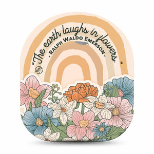 Laughing Blooms Libre Transmitter Sticker