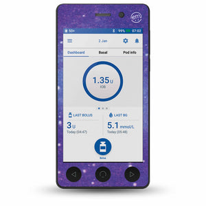 ExpressionMed Galaxy Pod DASH Sticker