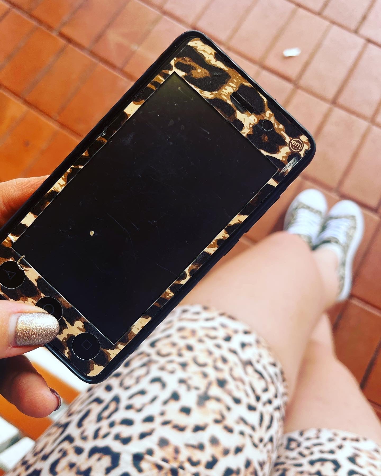 ExpressionMed Leopard Print Pod DASH Receiver Sticker