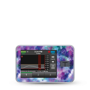 ExpressionMed Purple Tie Dye T-Slim Sticker