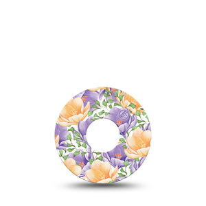 ExpressionMed Crocus Flowers Freestyle Libre 3 Single spring flowers Adhesive Tape CGM Design