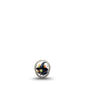 ExpressionMed Witch Dexcom G7 Sticker Voodoo Witch, CGM Vinyl Sticker Design, Dexcom Stelo Glucose Biosensor System