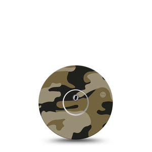 ExpressionMed Camo Freestyle Libre 3 Transmitter Sticker and Tape, Forest Fashion, CGM Vinyl Sticker and Tape Pairing