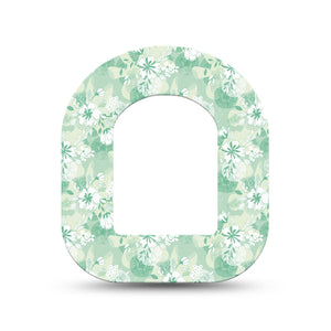 ExpressionMed Airy Florals Pod Mini Tape Single, Light Flowers Plaster Pump Design