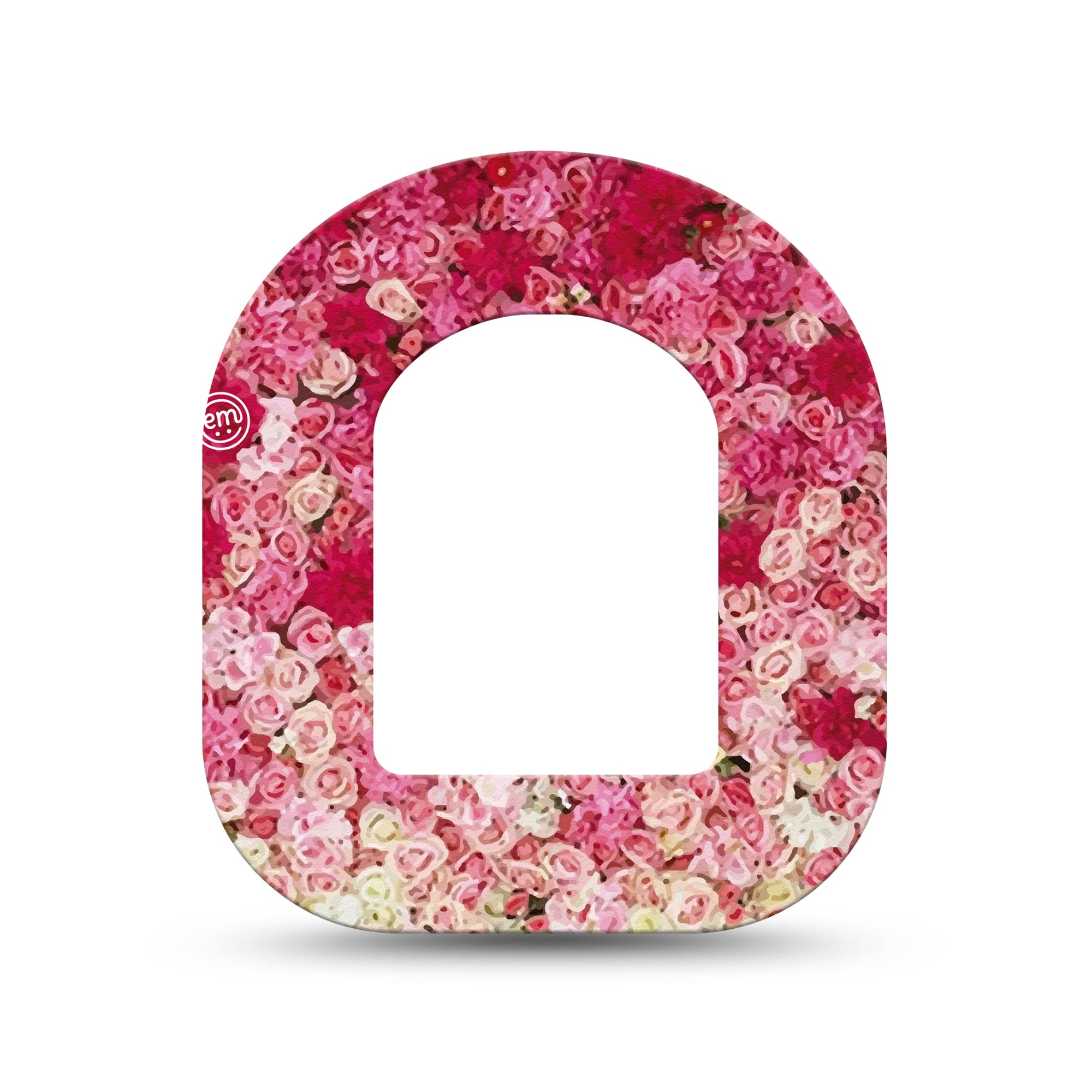 ExpressionMed Flower Wall Pod Mini Tape Single, Floral Decor Adhesive Tape Pump Design