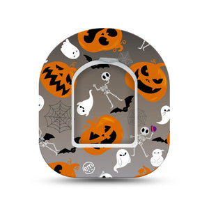 ExpressionMed Halloweeny Pod Mini Tape Single Sticker and Single Tape, Costume Party Adhesive Patch Pump Design