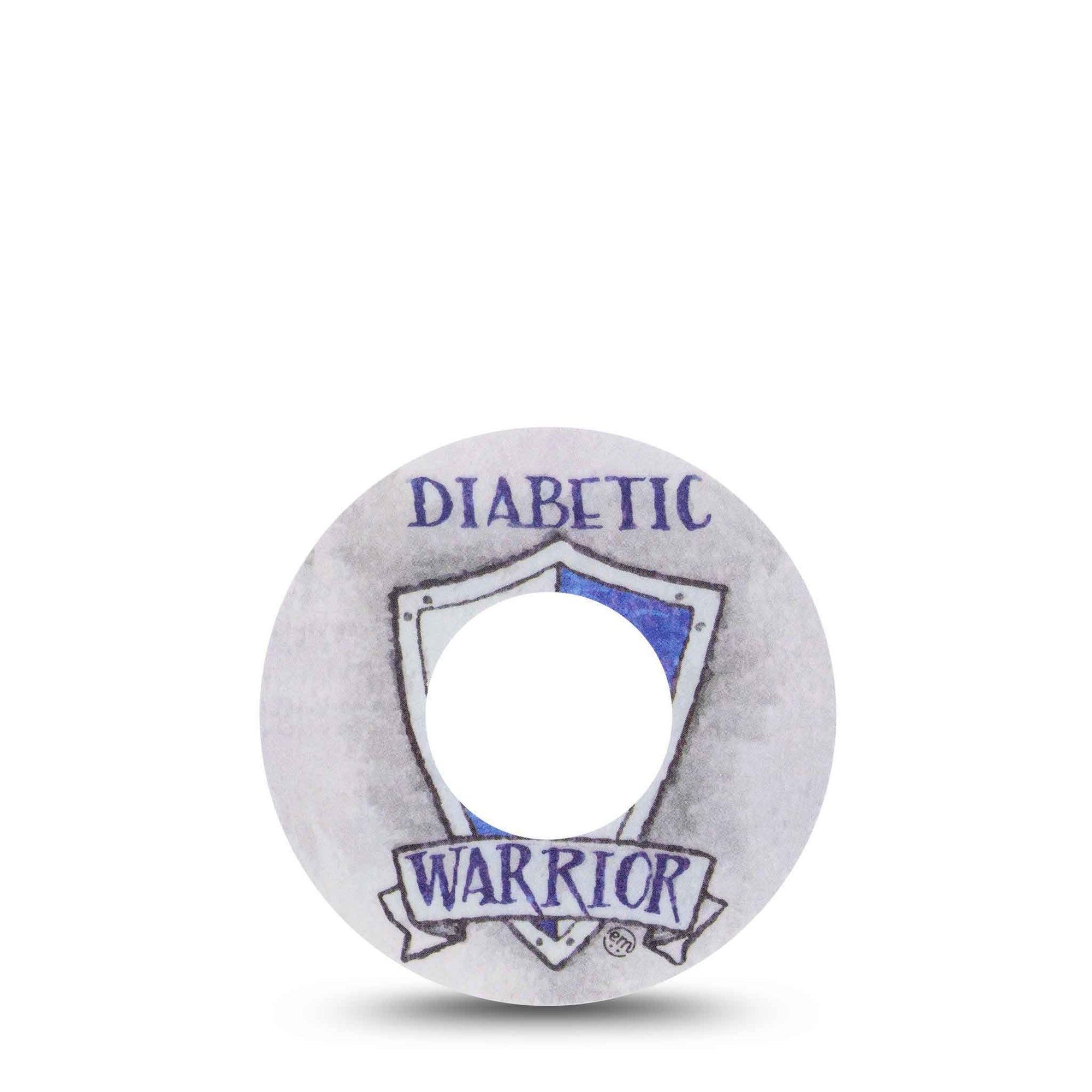 ExpressionMed Grey Diabetic Warrior Libre Tape