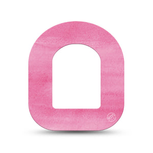 ExpressionMed Pink Horizon Pod Mini Tape Single, Pastel Skyline Adhesive Tape Pump Design