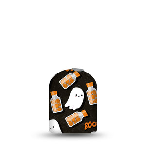 ExpressionMed Boolus Pod Sticker Bolusing Halloween ghoul, Omnipod Vinyl Sticker Design