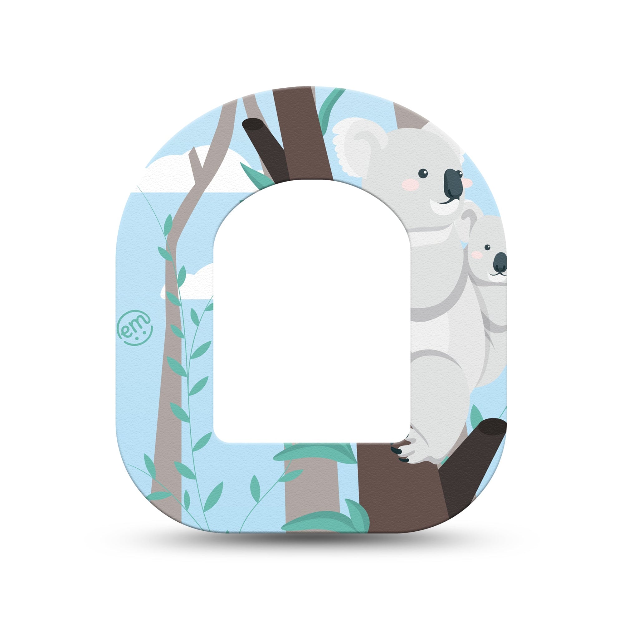 ExpressionMed Koala Pod Mini Tape Single, Australian Wildlife Fixing Ring Tape Pump Design