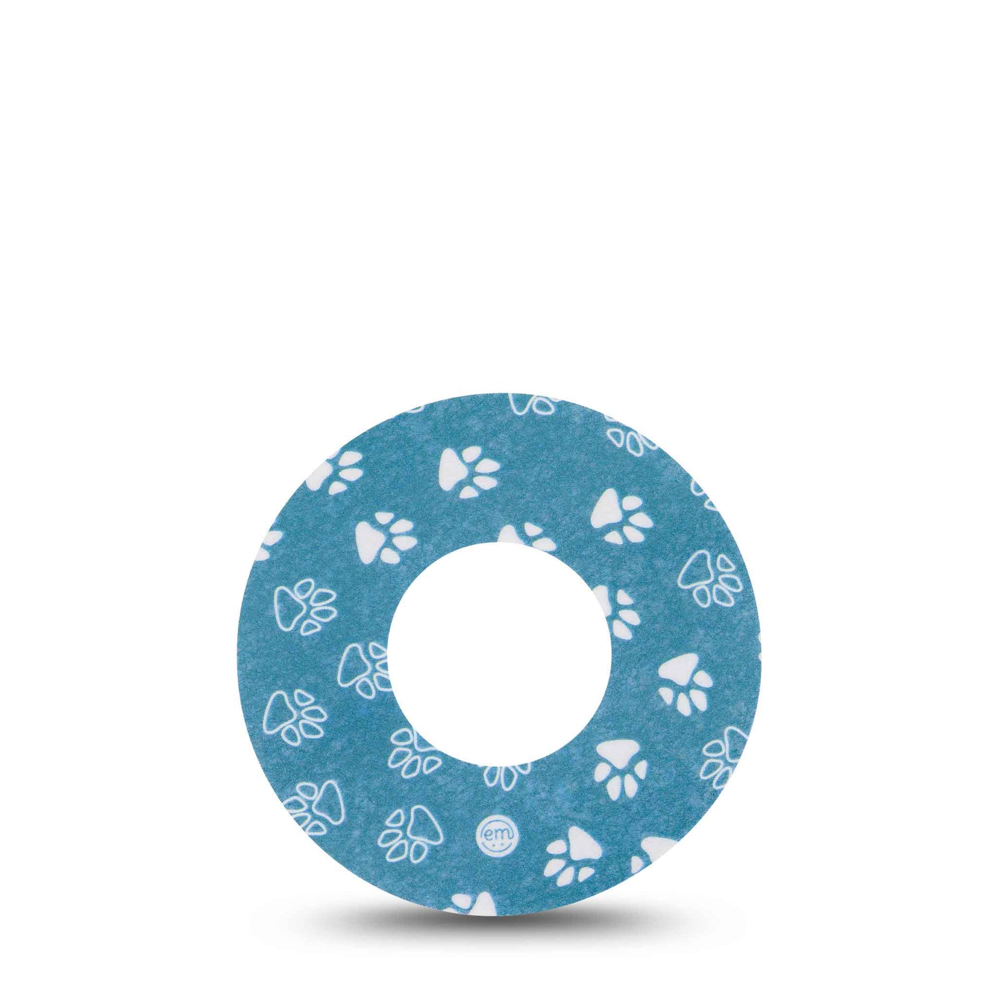 ExpressionMed Blue and White Pawprints Libre Tape