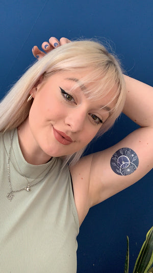 ExpressionMed Blue Dreamcatcher Libre Transmitter Sticker, Abbott Lingo